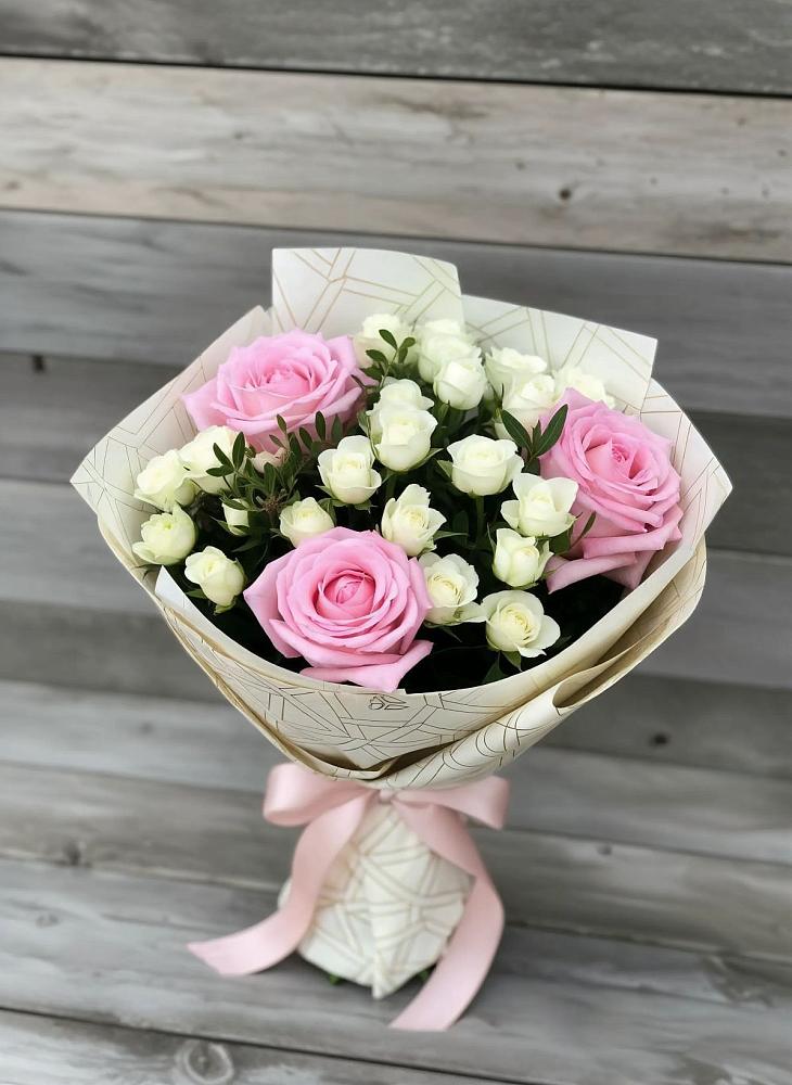Букет цветов из: Розы в Протекино