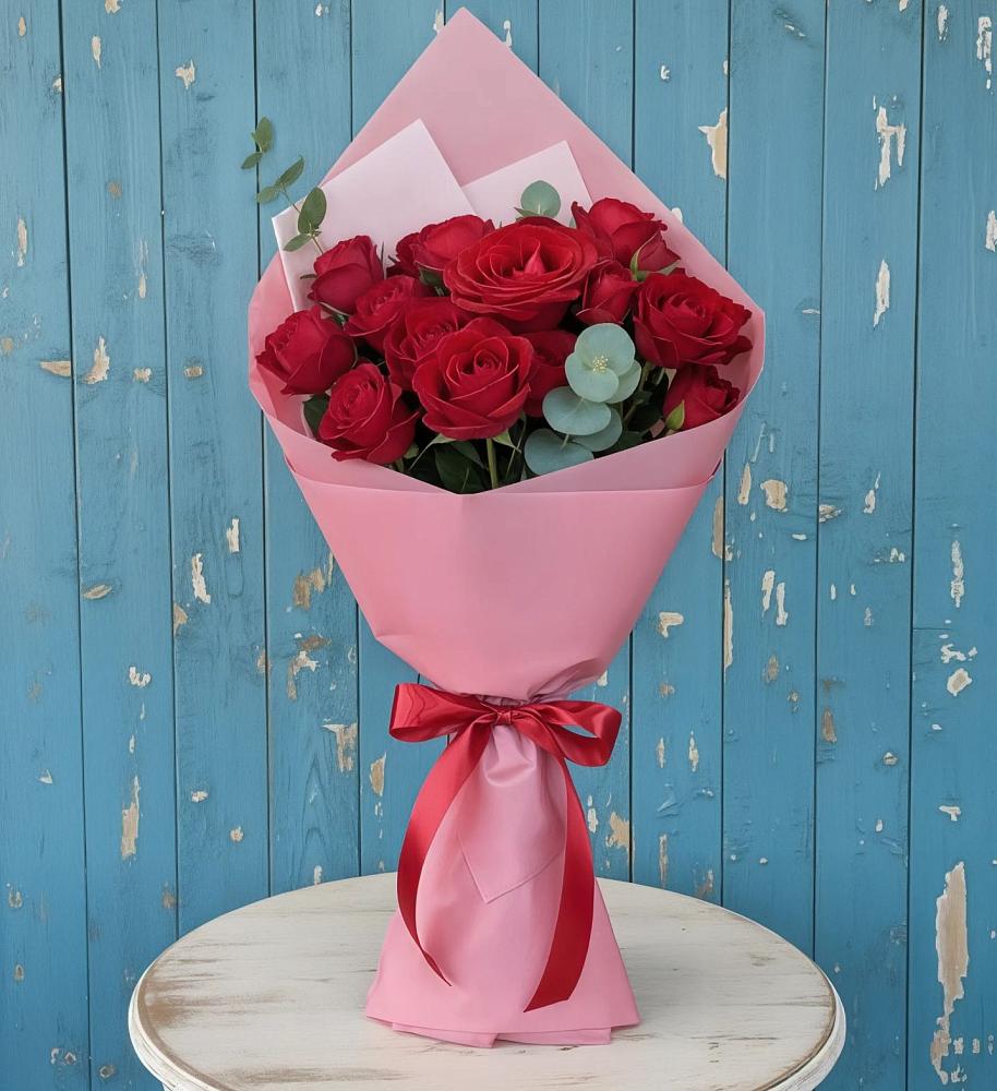 Букет цветов из: Розы в Протекино