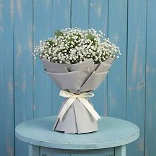 Букет цветов из:  Гипсофила в Протекино