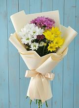 Букет цветов из:  Хризантемы в Протекино