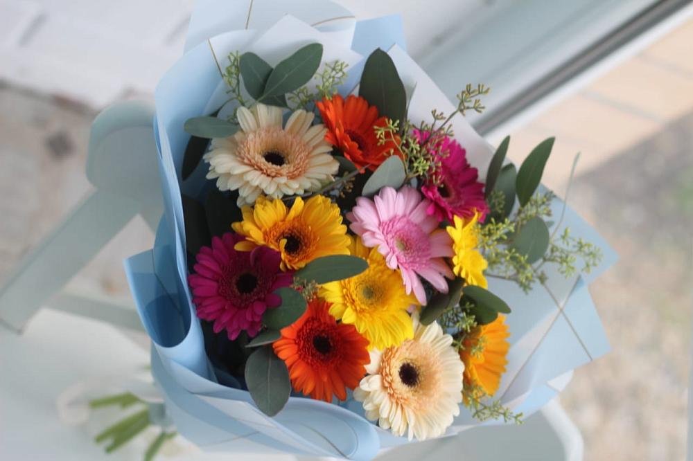 Букет цветов из: Герберы в Протекино