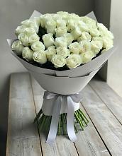 Букет 35 Белых роз в Протекино