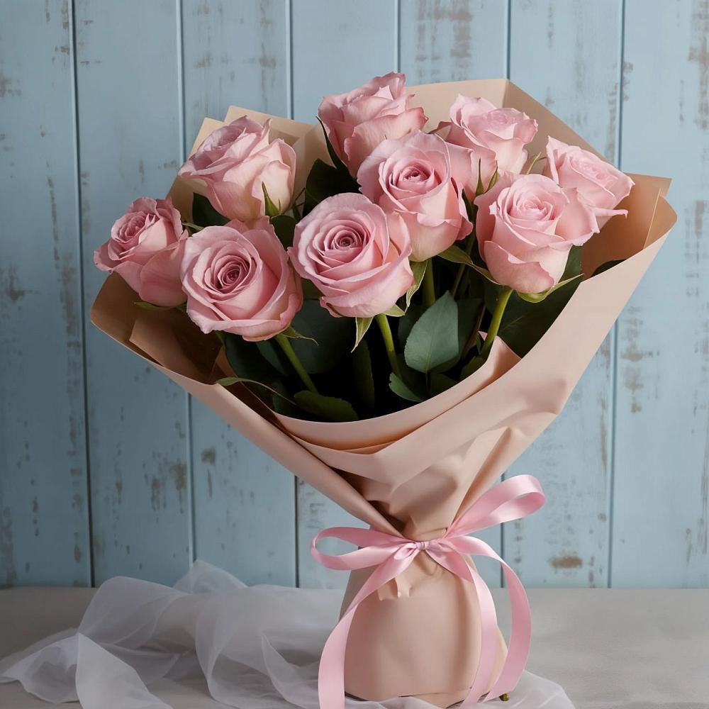 Букет цветов из: Розы в Протекино