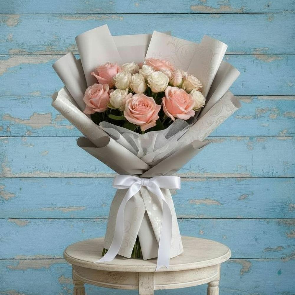 Букет цветов из: Розы в Протекино