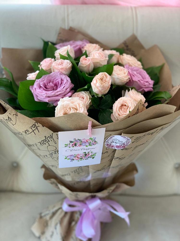 Букет цветов из: Розы в Протекино