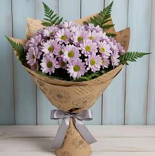 Букет цветов из:  Хризантемы в Протекино