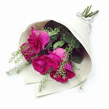Букет цветов из:  Розы в Протекино