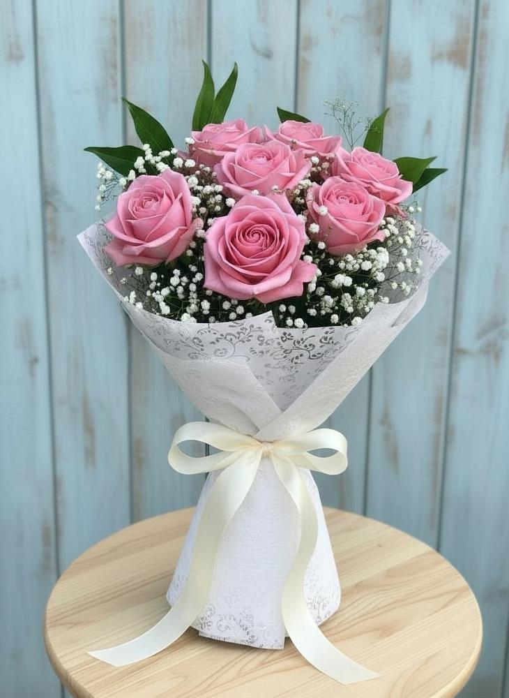 Букет цветов из: Розы в Протекино