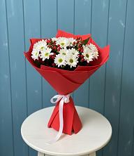 Букет цветов из:  Хризантемы в Протекино