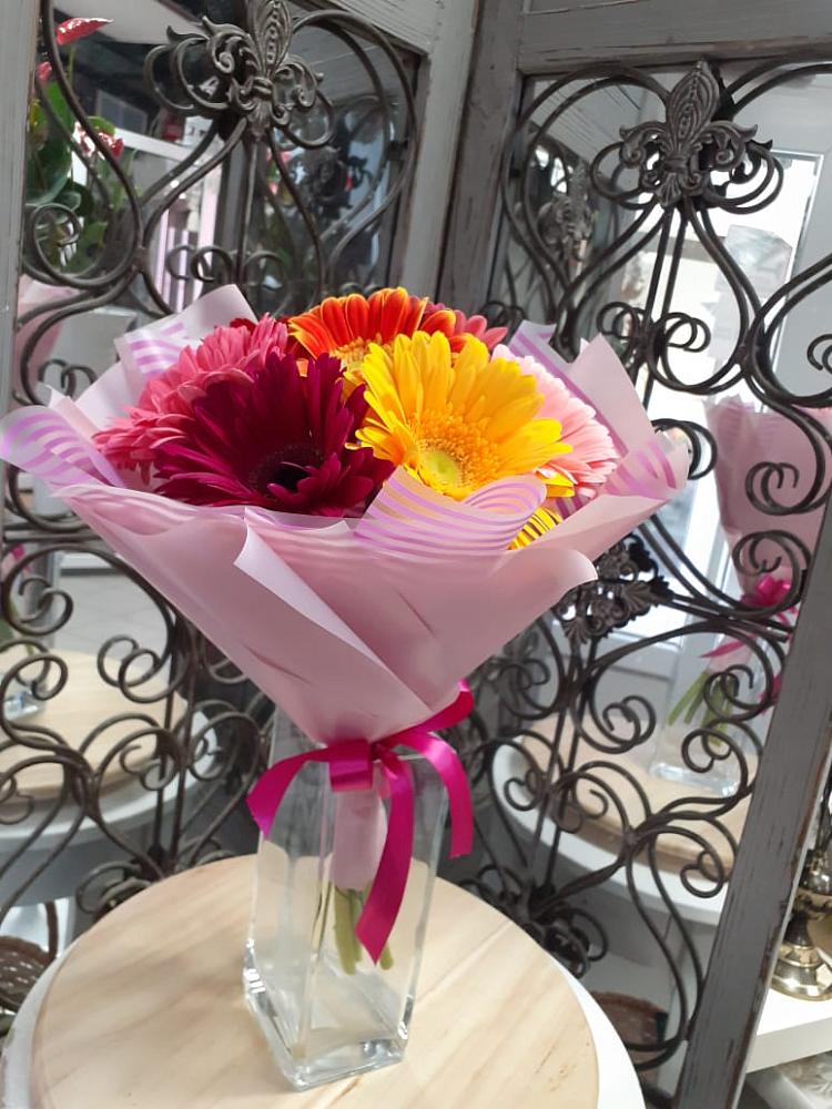 Букет цветов из: Герберы в Протекино