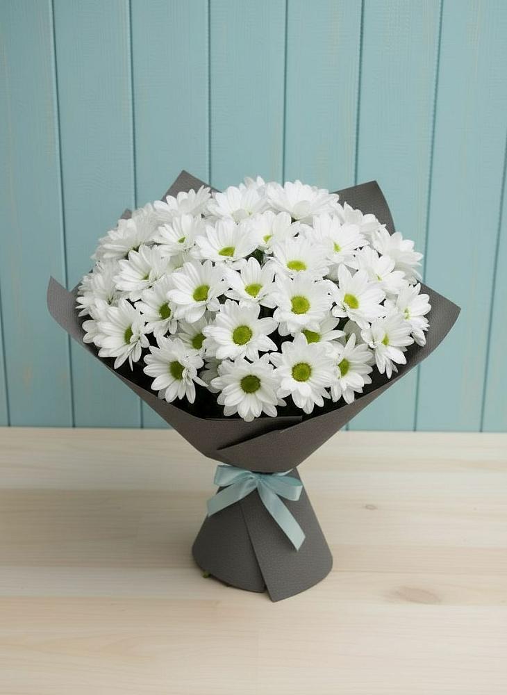 Букет цветов из: Хризантемы в Протекино