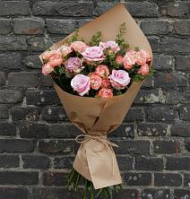 Букет цветов из:  Розы в Протекино