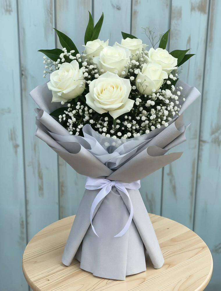 Букет цветов из: Розы в Протекино