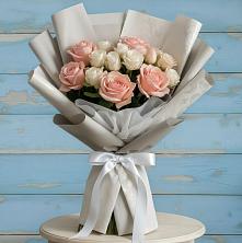 Букет цветов из:  Розы в Протекино