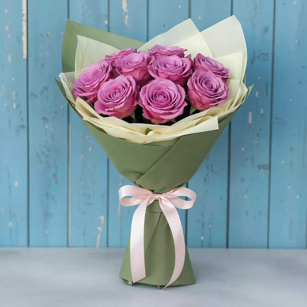 Букет Розы Фёрст Леди в Протекино