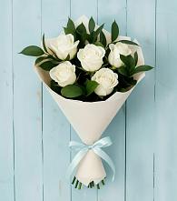 Букет цветов из:  Розы в Протекино