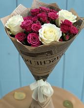 Букет цветов из:  Розы в Протекино