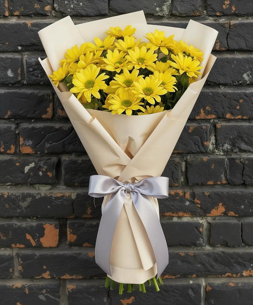 Букет цветов из: Хризантемы в Протекино