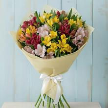 Букет цветов из:  Альстромерии в Протекино