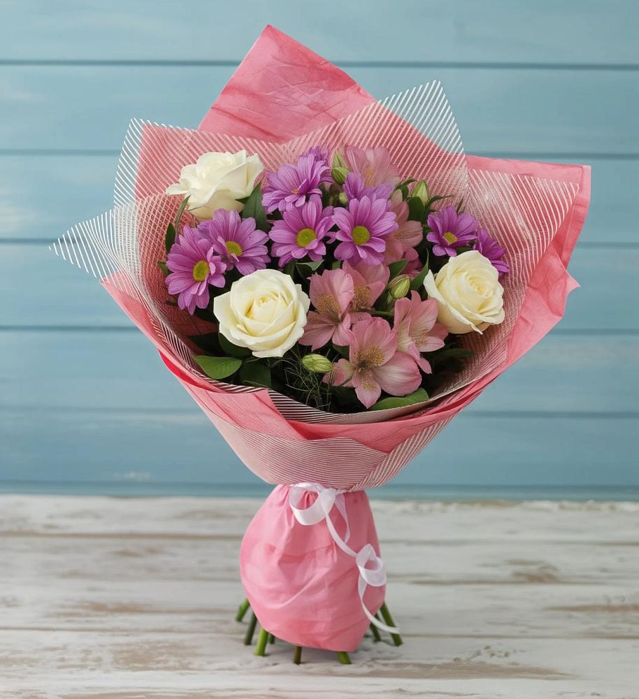 Букет цветов из: Герберы в Протекино