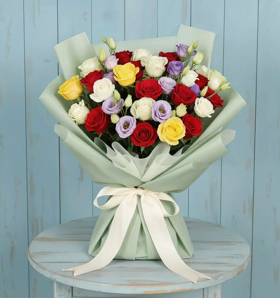 Букет цветов из: Розы в Протекино