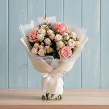 Букет цветов из:  Розы в Протекино