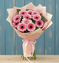 Букет цветов из:  Герберы в Протекино