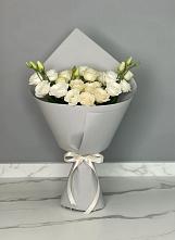 Букет цветов из:  Розы и Лизиантусы в Протекино